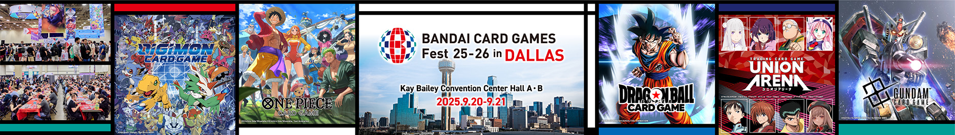 BANDAI CARD GAMES Fest 25-26 in DALLAS