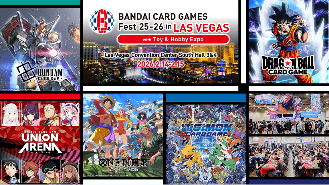 BANDAI CARD GAMES Fest 25-26 in LAS VEGAS