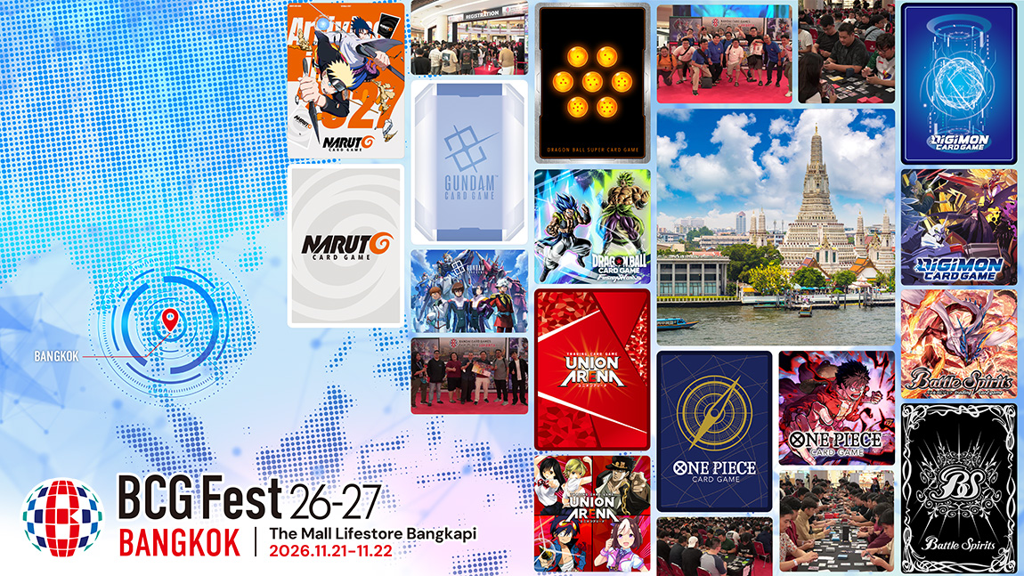 BANDAI CARD GAMES Fest 26-27 in BANGKOK