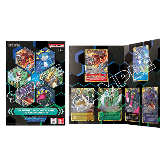 PREMIUM CARD COLLECTION Digimon Scramble Set