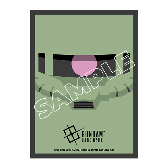 Official Sleeves EX 03 Zaku Ⅱ[EVX12]