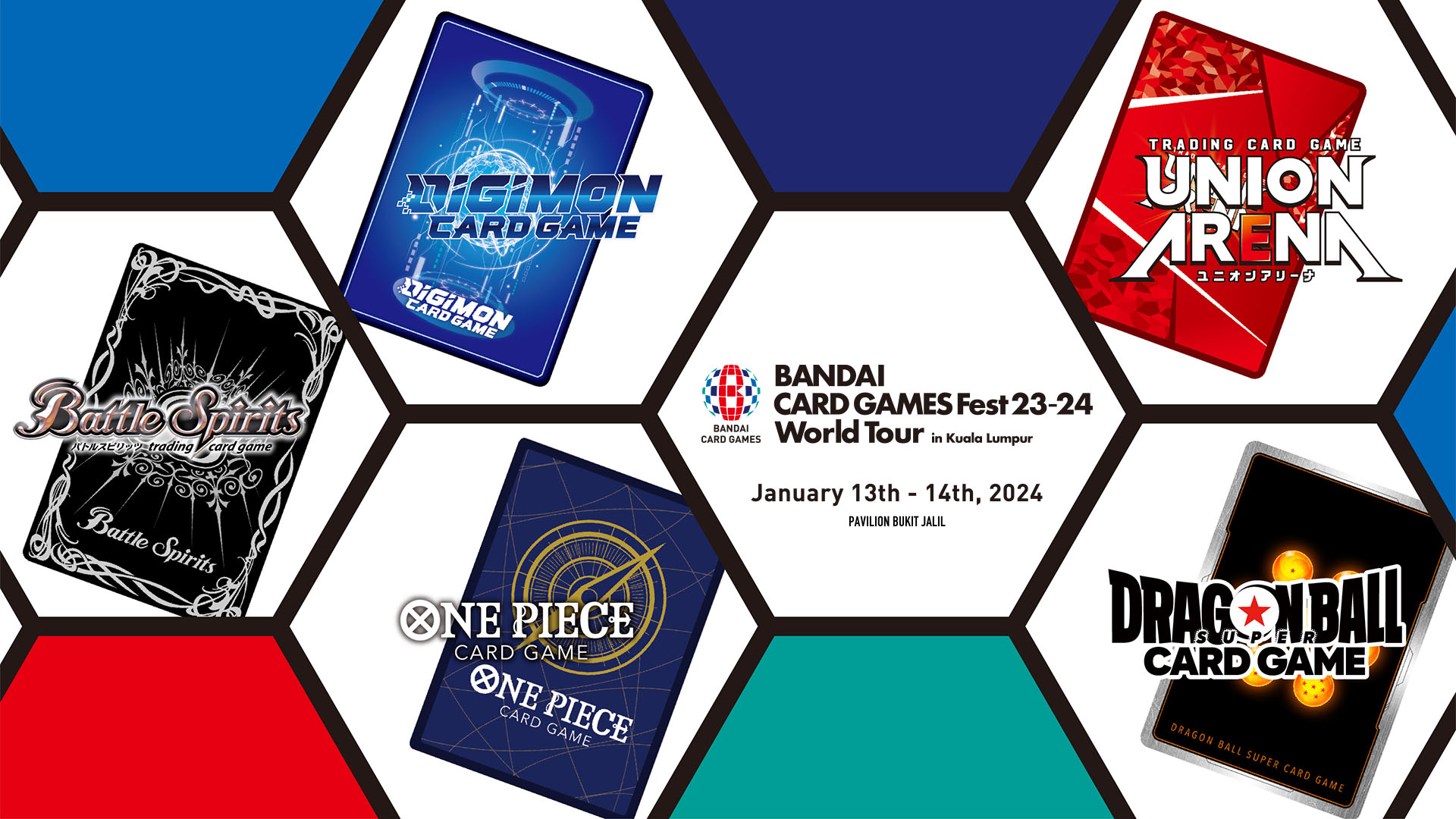 BANDAI CARD GAMES Fest23-24 World Tour in Kuala Lumpur